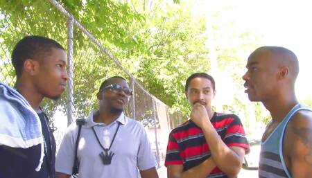 Tempting Ebony Babe Gets Slammed and Facialized