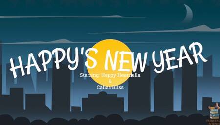 Happy's New Year Starring: Happy Heartfella & Calisa Bliss - Calisa wants Happy to stick around to ring in the holiday, even if he has to be bound and gagged while doing so - Rope Bondage, Tape gag, Femdom