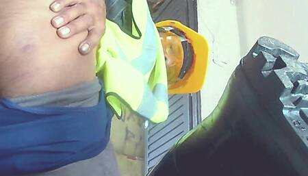 Cum Twice- Rubber Boots Fetish