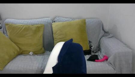 Some Snips of Me on Cam Eating