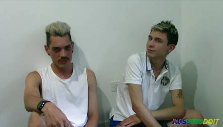 Aussie Gay Couple Andie And Beckett Bareback After Make Out
