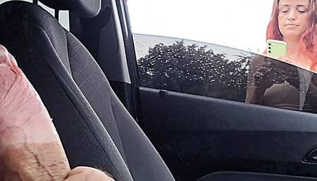 Stranger caught me masturbating and took a picture