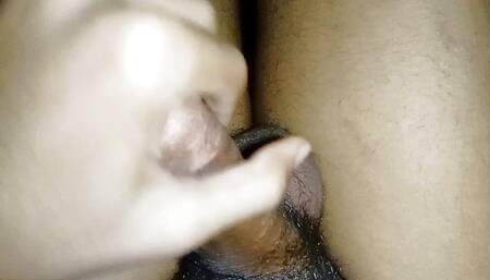 Skinny Guy Plays With Soft Penis