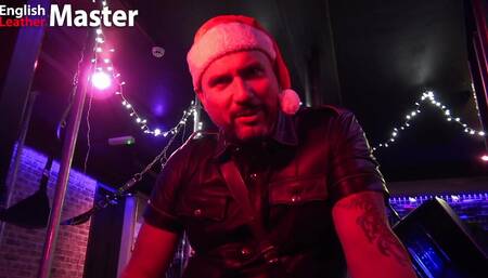 Spend Christmas in a cage with a leather Master PREVIEW