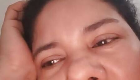 The woman sucks him up to the crown