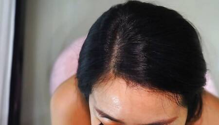 Body Shot for Cock Sucking Asian MILF