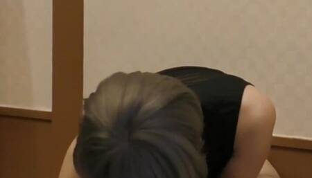 Deep Blowjob, Swallowing, Loving Horny Mature Woman, Affair Mature Couple Raw Cowgirl