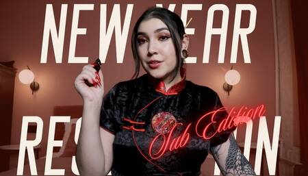 New Year Resolution Sub Edition by Devillish Goddess Ileana