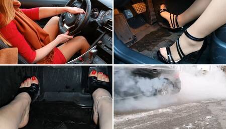 CRAZY PREMIERE: Punishing Lexus IS300 with hard revving and crazy burnouts