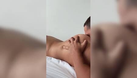 Every Morning My Neighbor Comes to Me to Have My Pussy for Breakfast and Fuck Me Properly