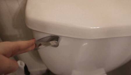 M - BROKEN TOILET - wont flush