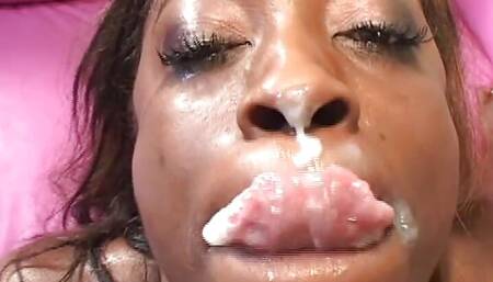 Beautiful black girl needs big cock in her ass