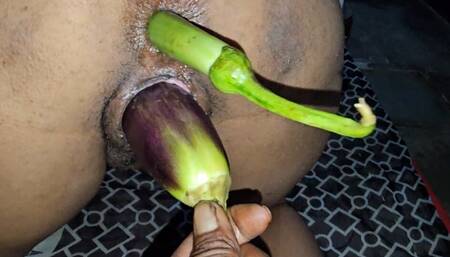 Kavita bhabhi's blonde ass in two brinjal videos