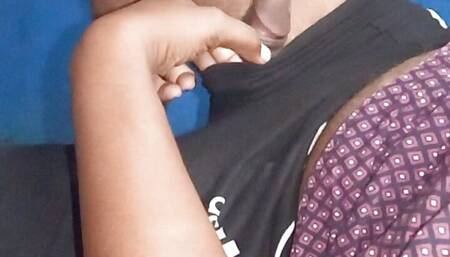 Desi devar aur bhabhi ki pussy fucking and sucking with condom sperm sucking cristmas in home