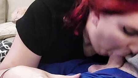 Asian American Tranny Shemale suck dick deepthroat cock gets throat fucked swallows cum compilation