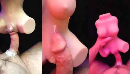 Stepdaughter toy bulges as I fuck and cum all over and inside!