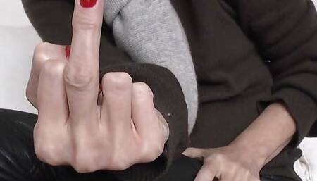 Lady Victoria Valente - Beautiful Red Fingernails