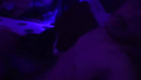 The Buddy Dude Suck My Dick in a Blue Light Room