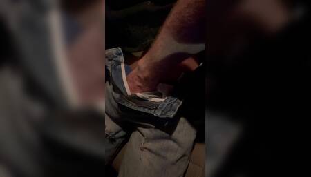 Old teacher helps young virgin student just 18 jerk his dick and cum in the teachers car