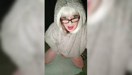 Pink Sissy Trans Wanking