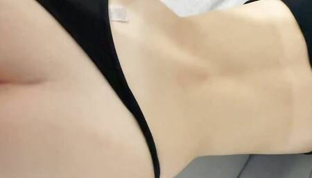 Stepsister decided to satisfy me in bed during vacation