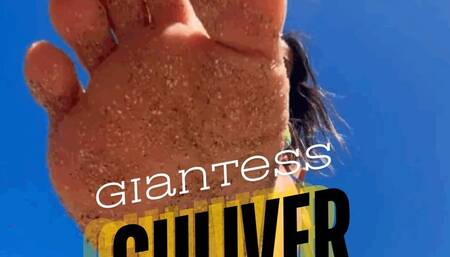 Giantess guliver butt crush