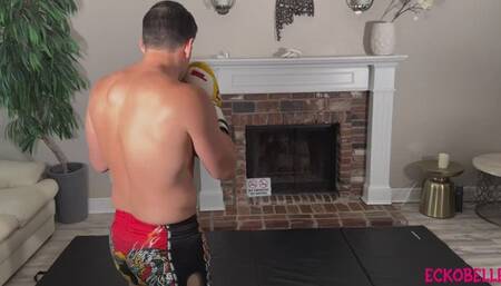 Eckobelle in a Competitive Boxing Match