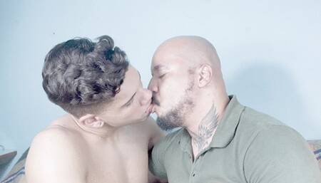 NEW 1 HOUR KISSING MARATHON JAMAL KISSING 19 YEAR OLD BOY - BY JAMAL SANGENT AND WALLIF TURNER - CLIP FULL