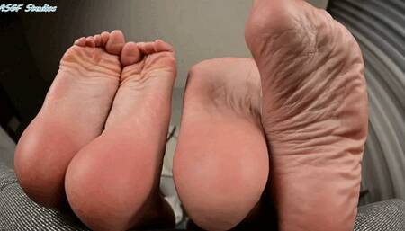SMD and CF beautiful BARE SOLES! Foot fetish dream! - MP4
