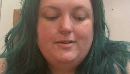 Nose dripping and blowing congested with the flu