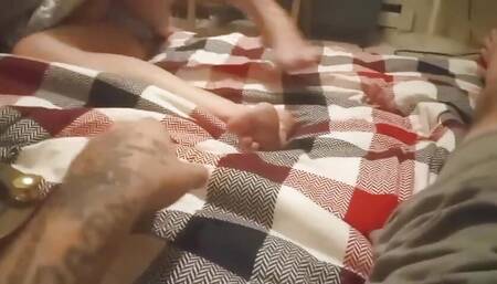 Stepmom Seducing Me While Smokes Cigarettes