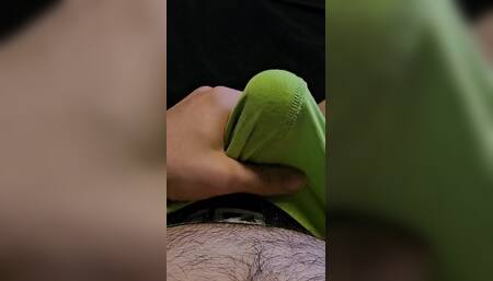 Cum in My Green Boxers!