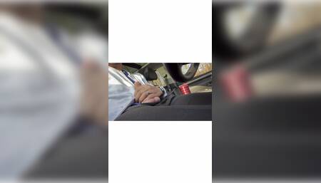 Cruising in the Car at Motorway