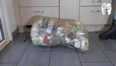Trash bag crushing 52