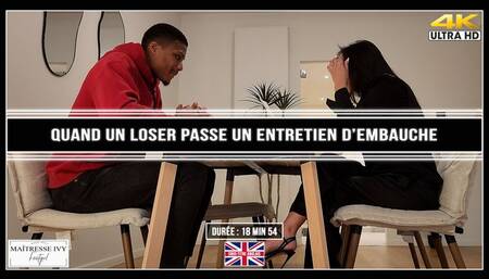 Quant un loser passe un entretien d'embauche 4K