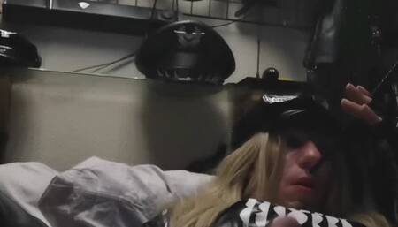 smoking masturbating