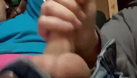 Handjob Turns Into Blowjob And She Cum Real Fast