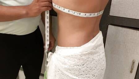 Tailor's dream is complete Alisha Bhabhi Ki Chudai Ka..