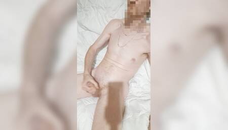 A good squirt handjob before going to bed, makes you spend a good night