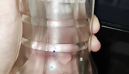 Quick Fleshlight Cum with closeup