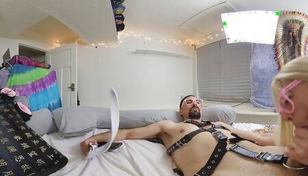 BLONDE CRAZY GIRL 360 NIGHT - BEST VR EXPERIENCE