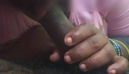 Chennai lodge hot blowjob with my house maid