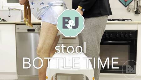 Stool bottle time