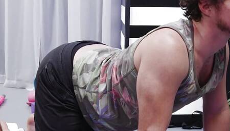 ADULT TIME - Jane Wilde Has Sneaky Fuck WIth Big Dick Yoga Instructor In The Middle Of Class!