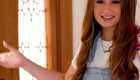 First Time Seeing My Step Sister & Step Moms Perfect Big Tits!  Full Movie