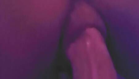 Riding V's Fist With My Pumped Swollen Pussy in the Dark