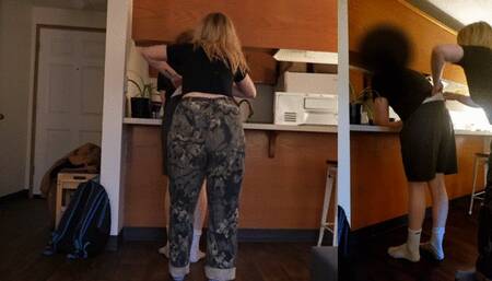 Donna's Dominating Display of wedgies pt 3