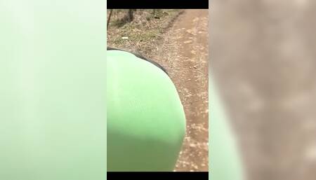 I Went for a Walk with My Friend's Stepmother and I Couldn't Stop Looking at Her Huge and Beautiful Ass in Yoga Pants