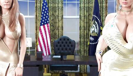 Apocalypse 100 Double Blowjob for President