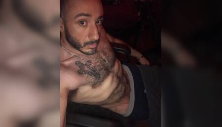 Finger fucking and jerking off